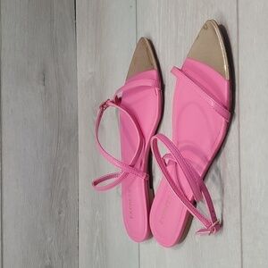 Express Womens Gladiator Flats sandals shoes sz 7